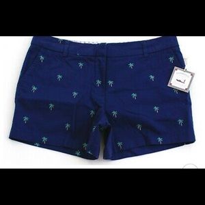 Blue Cambridge Dry Good blue embroidered shorts